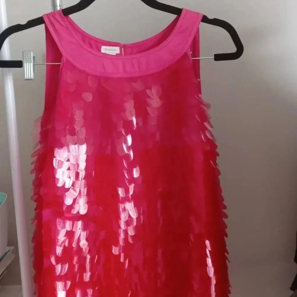 Monsoon London Sequin Pink Dress for girls - Picture 1 of 5